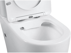 Black&White Унитаз W-7789 безободковый – фотография-4